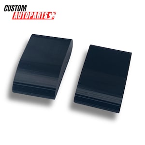 Ford Escort Mk3 Mk4 Cabriolet Boot Hinge Cover Cap Set | V84AB-L404K12 | Black