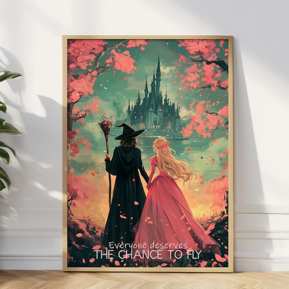 Wicked Witch Art Print: Emerald City, Wizard of Oz Home Decor