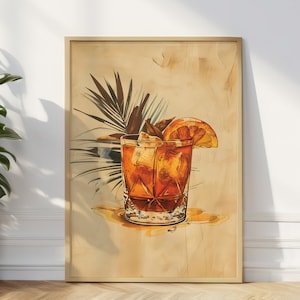 Decorazione da parete vintage per bar, stampa artistica di whisky, biglietto d'auguri per uomo, decorazione classica per bar, perfetta per il bar di casa, regalo artistico per uomo