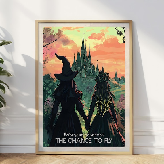 Wicked Witch Art Print: Emerald City, Wizard of Oz Home Decor