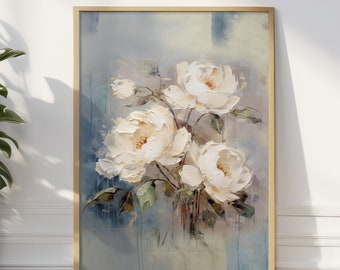 Vintage Kathryn White Painting Artist Signed Lily of the Flowers