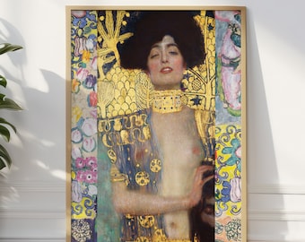 Gustav Klimt Druck: Judith und der Kopf des Holofernes, Fine Art