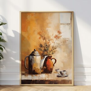 Stampa artistica da parete con ornamento di caffè turco e marocchino, stampa artistica culturale, stampa artistica da parete marocchina, decorazione artistica da parete etnica, decorazione marocchina