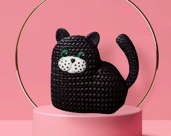 3D Printed adorable knitted kitten gift box!