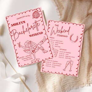 Bachelorette Invite