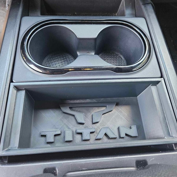 The "Bucket" 2016+ Nissan Titan Center Console Bucket