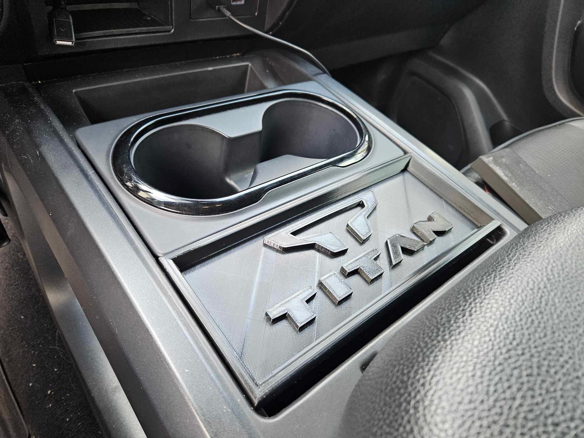 2016 Nissan Titan Center Console Space Cover Etsy