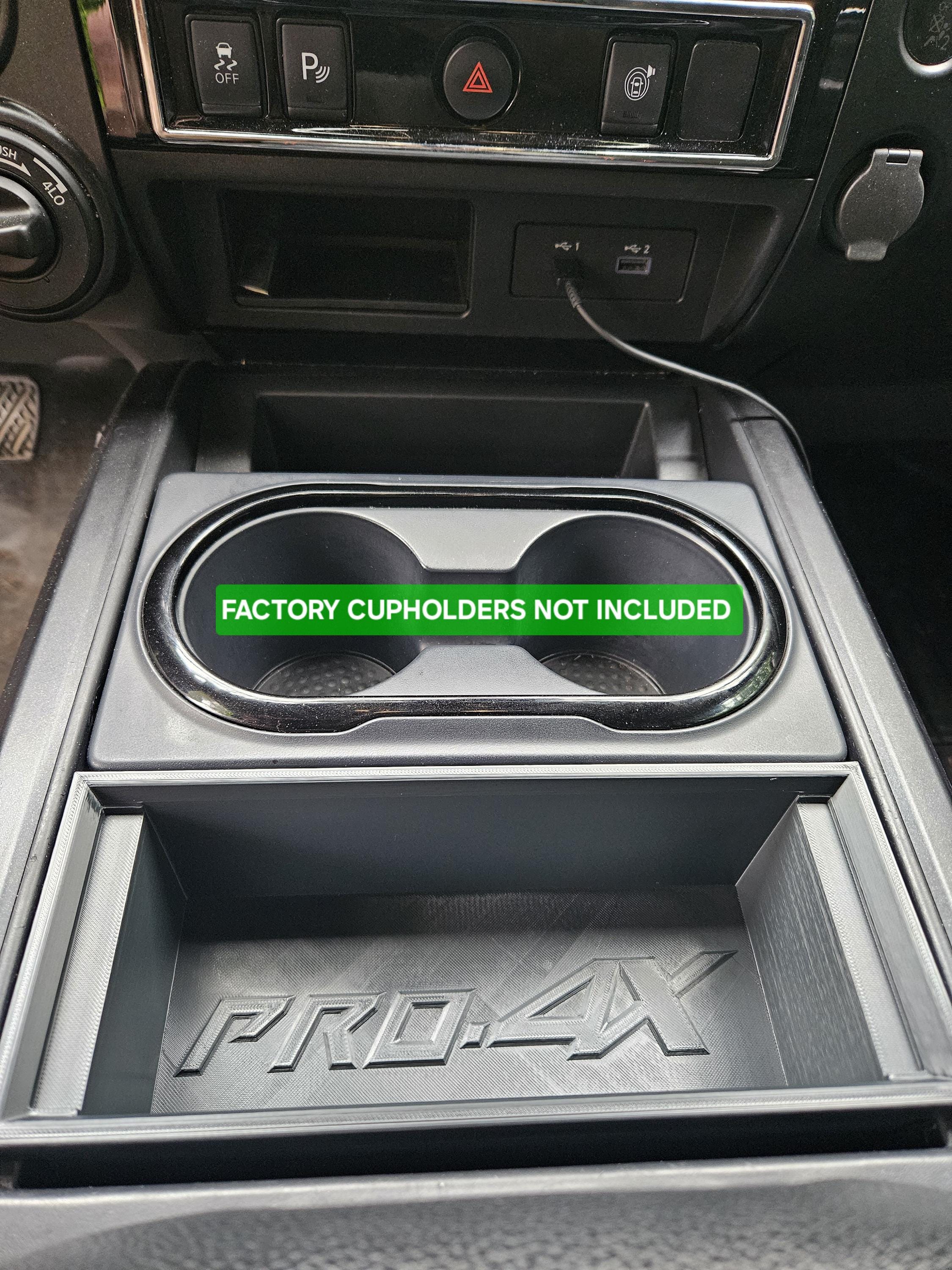 The "Bucket" 2016+ Nissan Titan Center Console Bucket (PRO4x Edition)