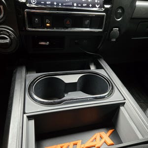 The "Bucket" 2016+ Nissan Titan Center Console Bucket (PRO4x Edition)