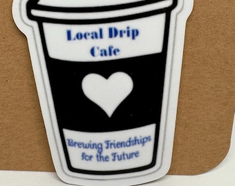 JW LDC Local Drip Cafe Stickers
