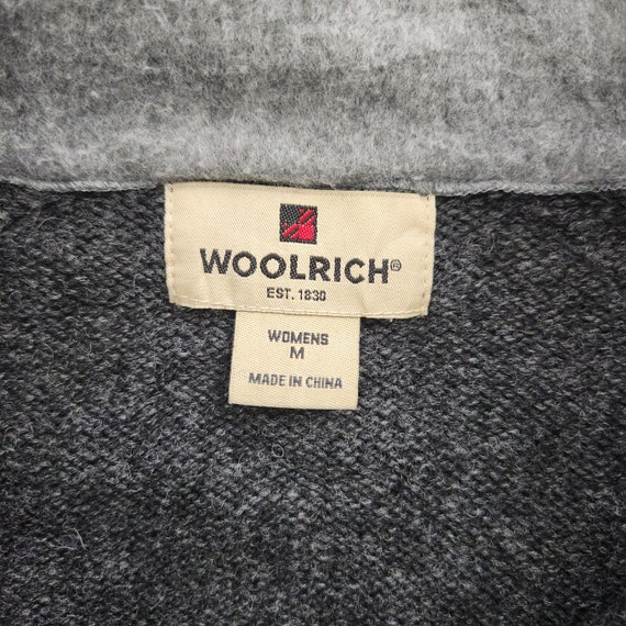 Classic Woolrich 90s Nordic Fairisle Lambswool qu… - image 4