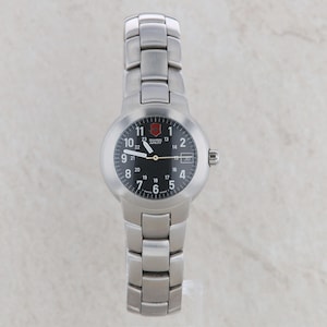 Swiss Army Victorinox Maverick Stainless Steel Black Dial Men&#39;s Watch