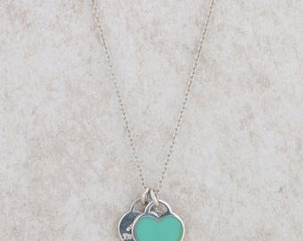 ★VINTAGE HOLLYWOOD★ Petit Two Heart Necklace_VH249ONE003M Designer fashion, Seoul-fully created | W Concept