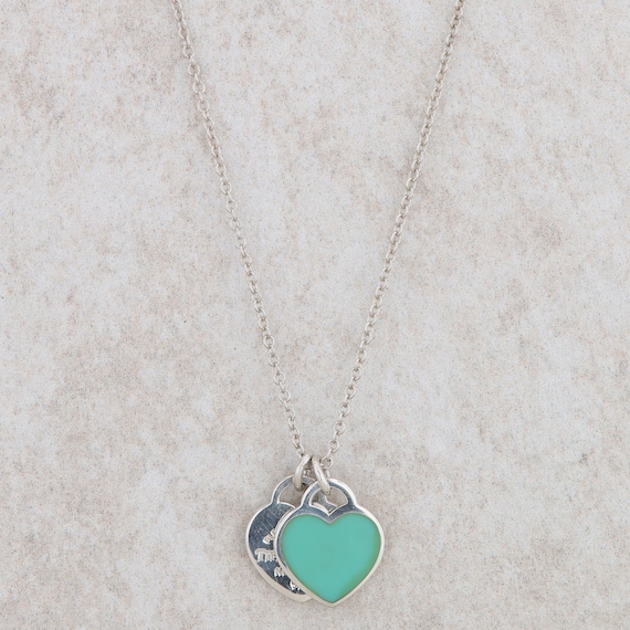 Tiffany mini double heart - Gem