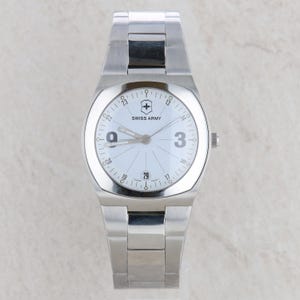 Swiss Army Stainless White Dial Men&#39;s Watch