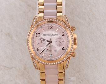Michael Kors MK-3374 “frenchy” Rose Gold-tone Women display picture 1