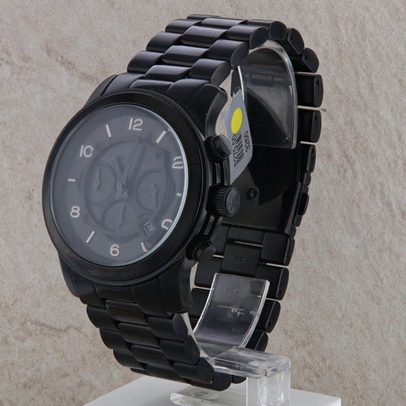 Michael Kors 'Runway' Men's Black Watch #MK8157 - image 2