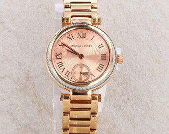 Michael Kors MK-3374 “frenchy” Rose Gold-tone Women display picture 3