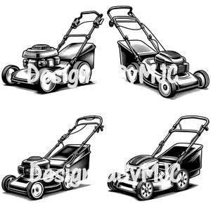 Rasenmäher SVG PNG-Dateien, Push-Rasenmäher svg, Rasenmäher Grasschneider, Landschaftsbau svg, Rasenmäher Clipart, Gärtner svg