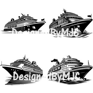 Cruise SVG Bundle & PNG Files, Cruise Ship svg, Cruise Ship Outline, Cruise Boat svg, Cruise Vacation svg, Ship Svg, Yacht Svg, Boat svg