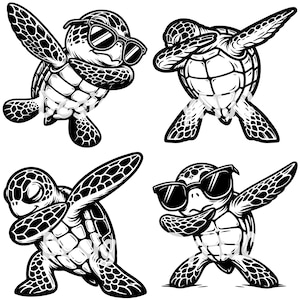 Fichiers PNG SVG tortue de mer, mignon tortue de mer svg, bébé tortue svg, svg tortue de mer, tortue de mer tamponnant