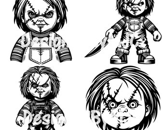 Halloween Horror Movie Killers SVG, Horror Killers Svg, Scary Movie Characters Svg, Horror Characters Svg Bundle, Killers Movie Svg