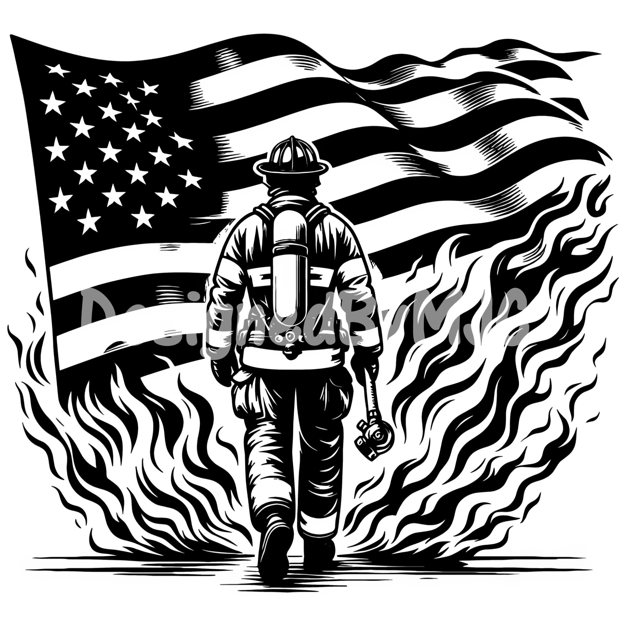 Firefighting Svg Firefighter SVG Bundle & PNG Files, Firefighter SVG Bundle, Firefighter ...
