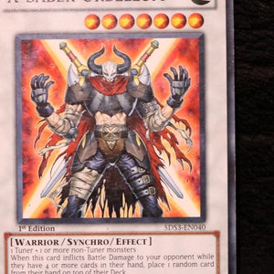 X-saber Urbellum | 1st Edition Yugioh | YUGIOH Card | Yugioh TCG | 1st  Edition | 90s Tcg | 90s Collectible Card | Yu-gi-oh! - Etsy
