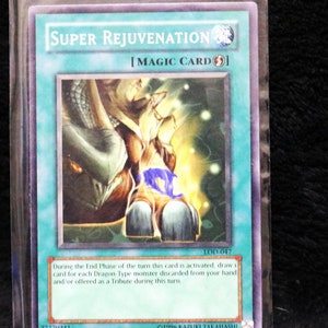 Carte Yugioh | Super rajeunissement | Yugioh | Jeux de cartes à collectionner | Cartes Yugioh | Carte magique | Carte à collectionner Yugioh