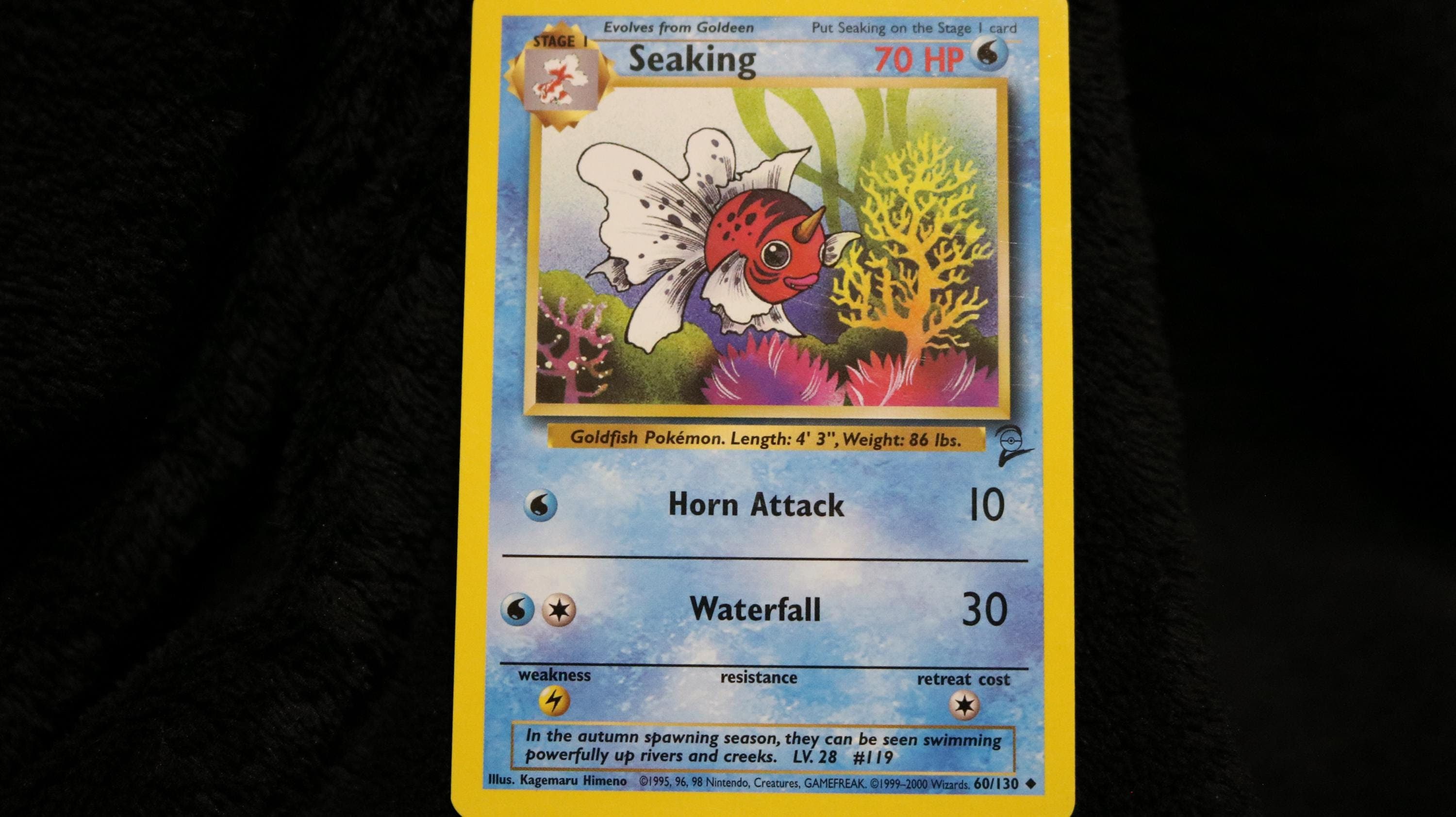 seaking pokemon card price Seaking 21/109 - ex Ruby & Sapphire main image 1