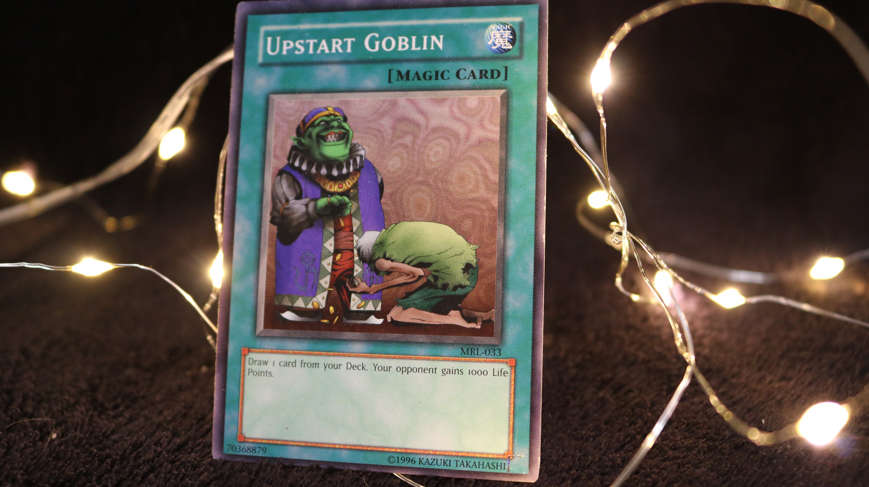 Upstart Goblin Yugioh Card | Vintage 90s Trading Card - Etsy
