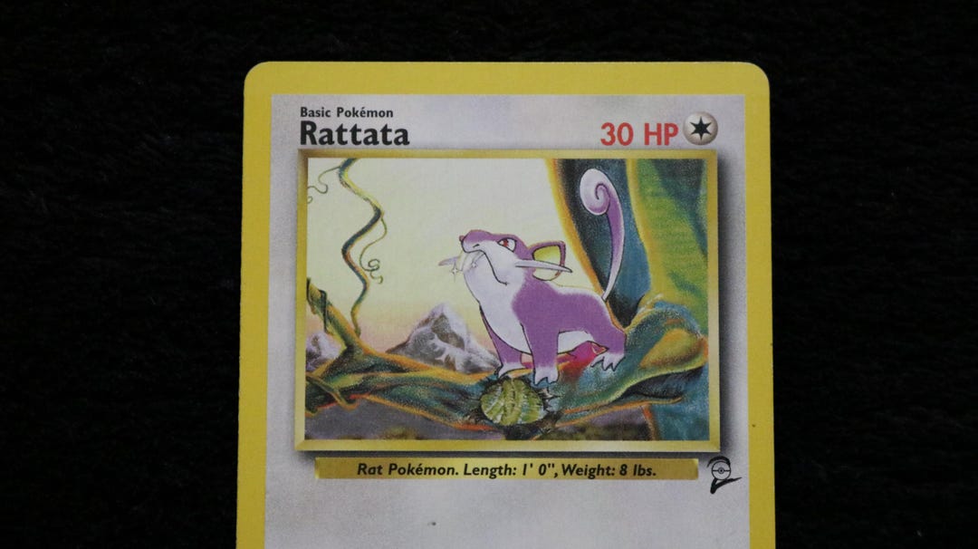 ratata pokemon card Rattata 072/109 Team Rocket Returns [1] Bite (20) Rattata (Reverse Holo) C 019/165