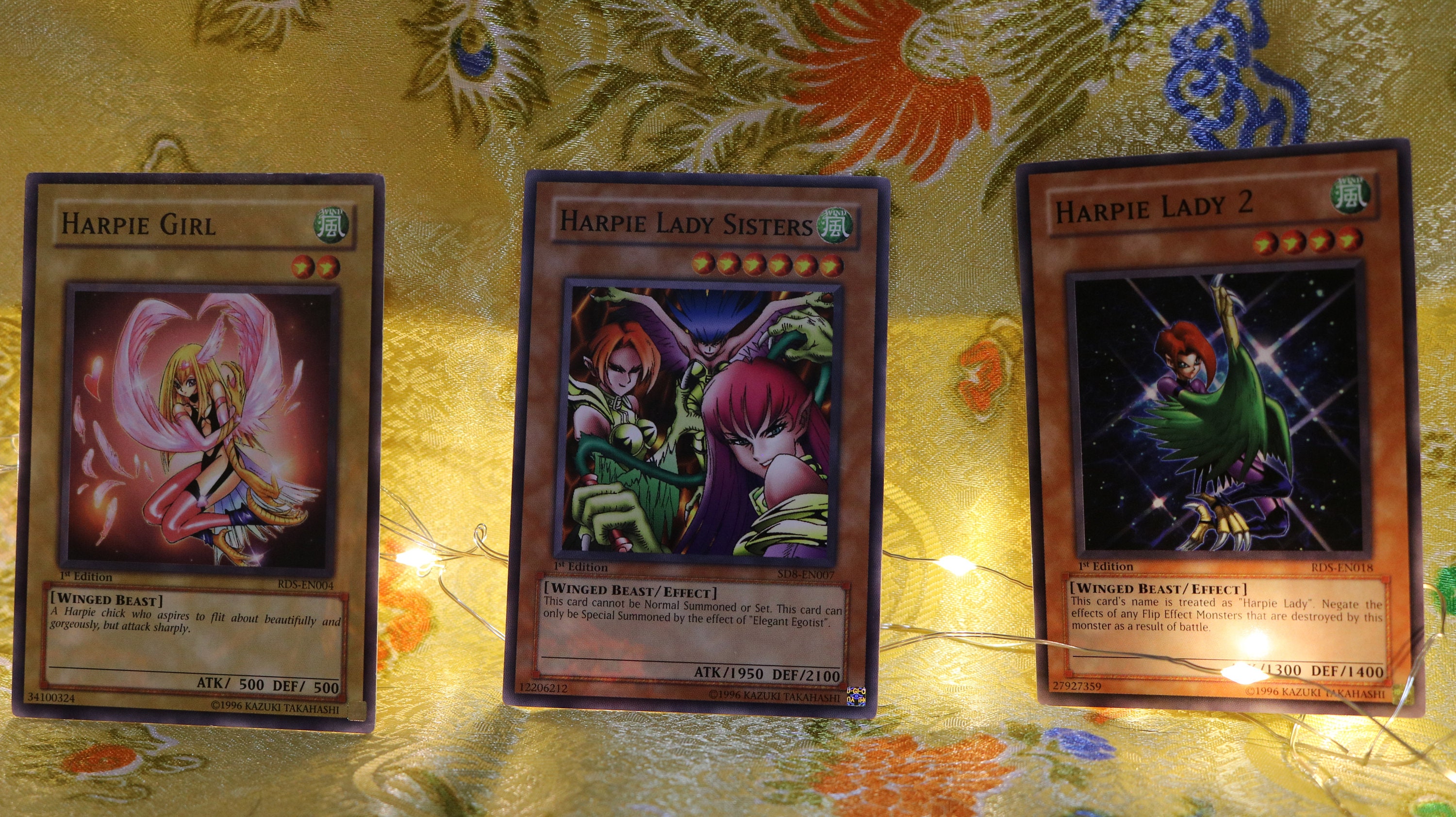 Harpie Lady Sisters 1st Edition | Harpie Lady, 1, 2, 3 | Harpie's