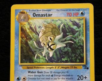 1995 omastar pokemon card value - Omanyte (52) [1] Primal Guidance Search your deck for up to 2 Pokémon that evolve from an Item card that has Fossil in its name and put them onto your Bench Pokemon TCG Card - OMASTAR