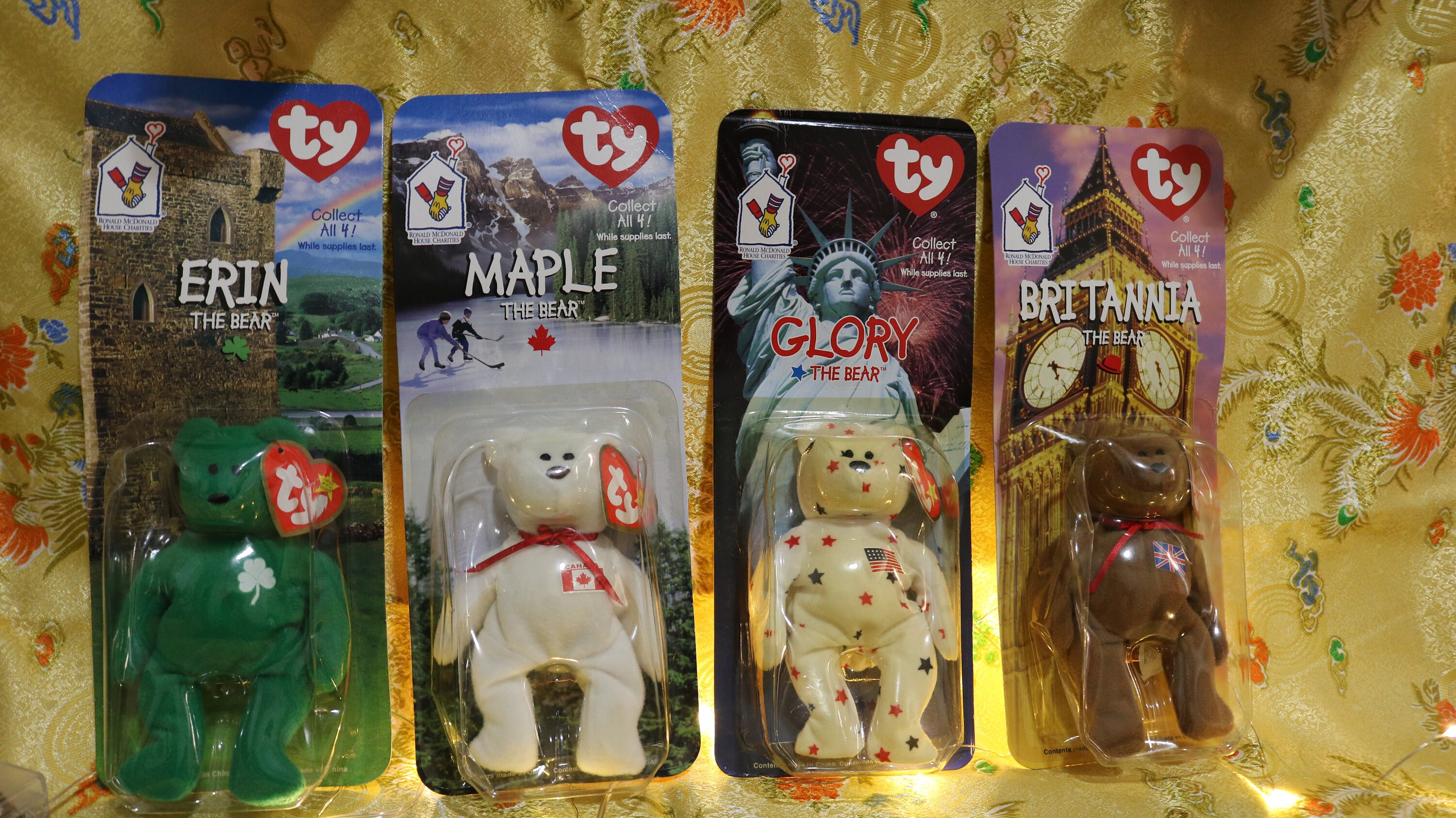 Ultra Rare TY Beanie Babies Mcdonalds Minis | Unopened Beanie