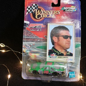 Bobby Lebonte | Nascar | Winner&#39;s Circle | Daytona 500 | Scale Car | Stock Car | 90s Nascar |  Nascar Collectors Card | Nascar Stock Car