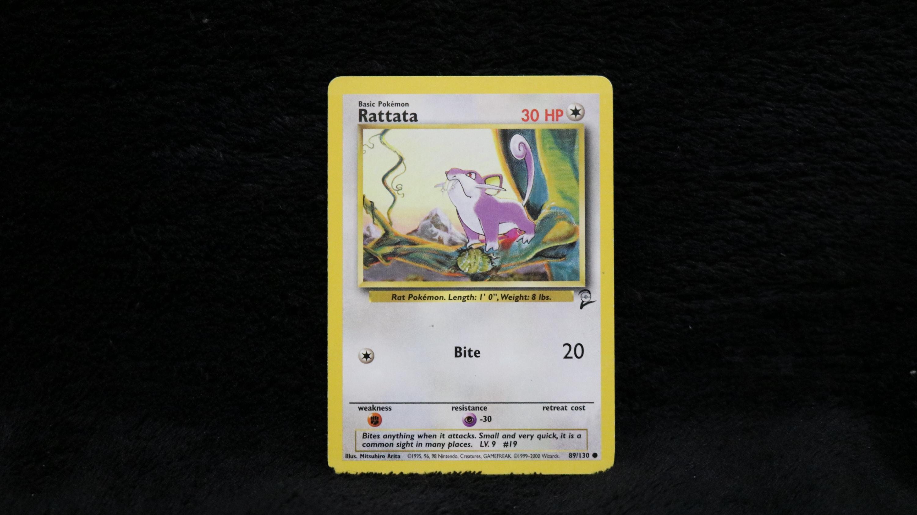 Rattata | Pokemon TCG | Pokemon Card | Pokmon Cards | 90s Pokemon | TCG -  Etsy