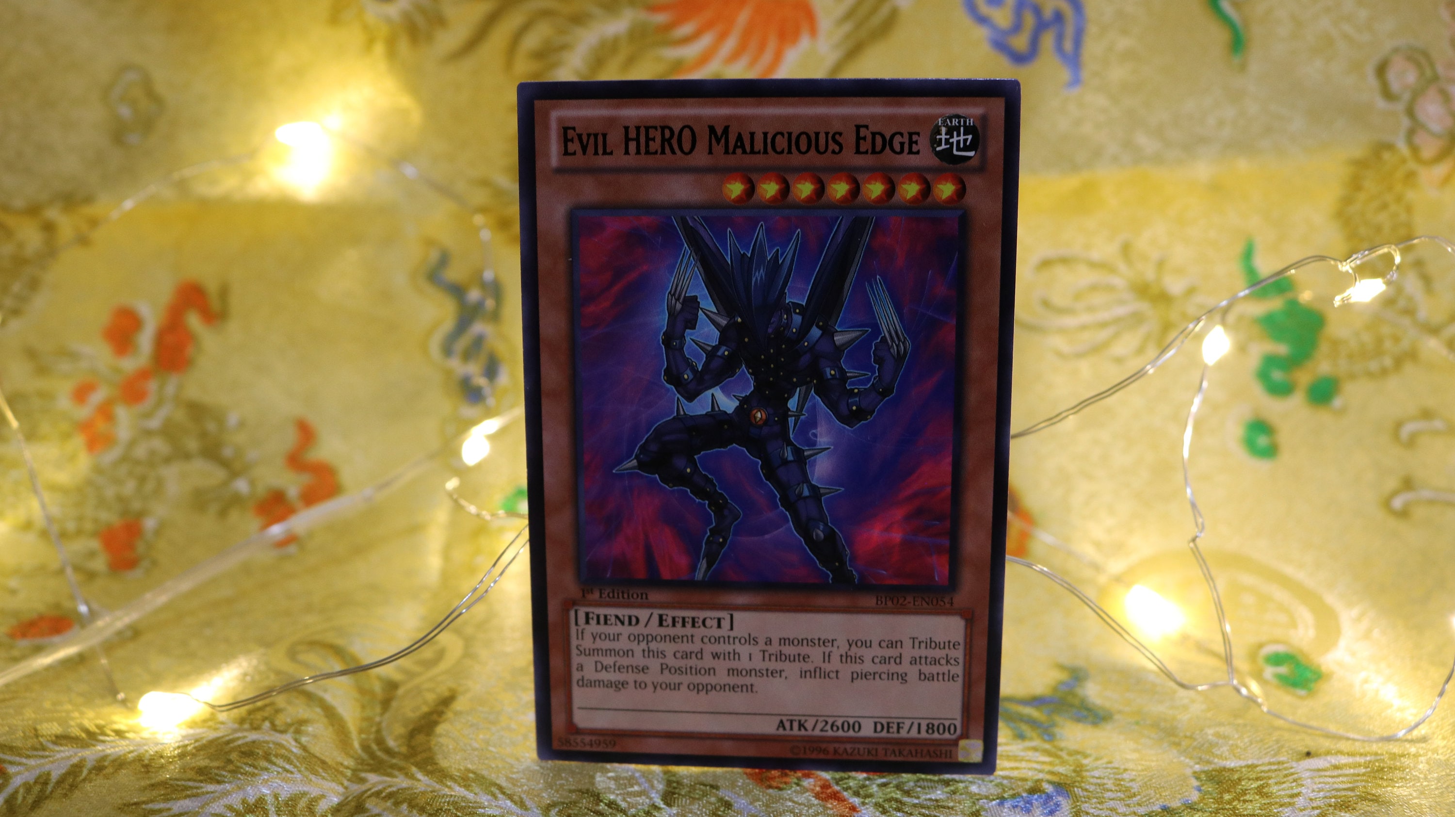 Evil Hero Malicious Edge | 1st Edition Yugioh Card - Etsy Evil Hero Malicious Edge | 1st Edition Yugioh Card - Etsy