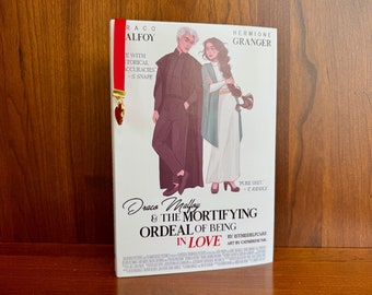 Draco Malfoy and the Mortifying Ordeal of Being in Love. Dramione fanfiction. Handbound. Hardcover with bookmark charm. Free shipping.