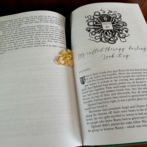 Secrets & Masks. 2 Volume Set. Dramione fanfiction. Handbound. Hardcover with bookmark charm. Free shipping. imagen 8