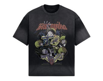 Kurapika Heavy Metal Oversized T-Shirt