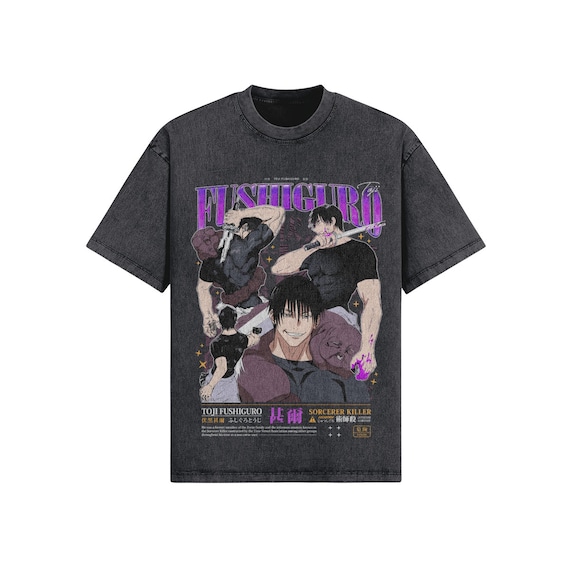 Toji Fushiguro Oversized T-shirt - Etsy