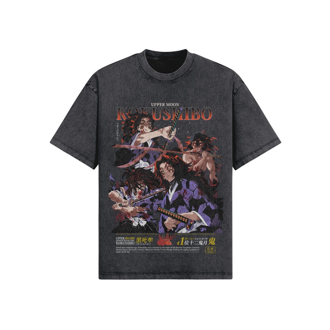 Kokushibo Oversized T-shirt - Etsy Canada