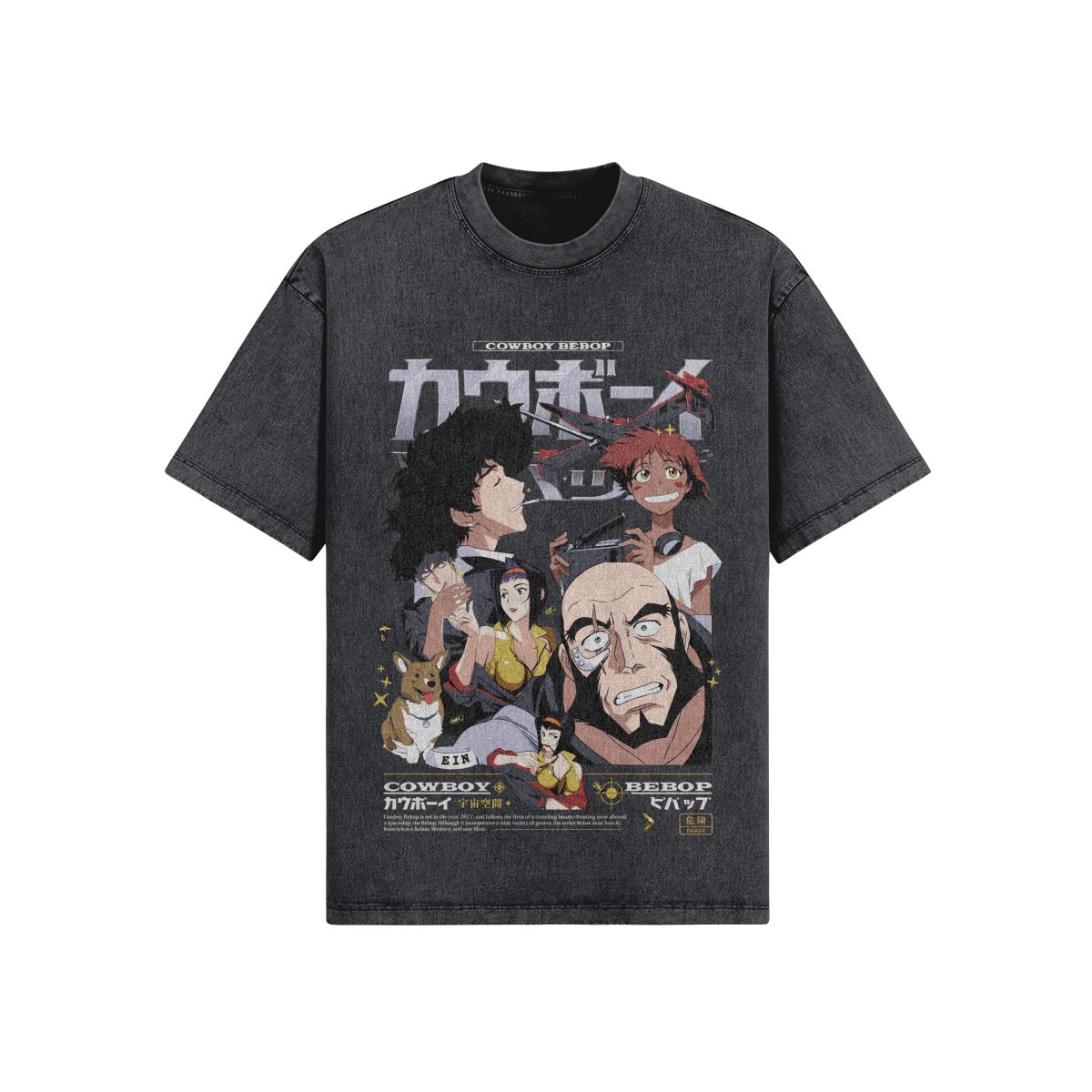 【最安値】COWBOY BEBOP × GEEKSRULE T-SHIRT XL COWBOY BEBOP: THE MOVIE × GEEKS RULE 15 SILKSCREEN PRINTING