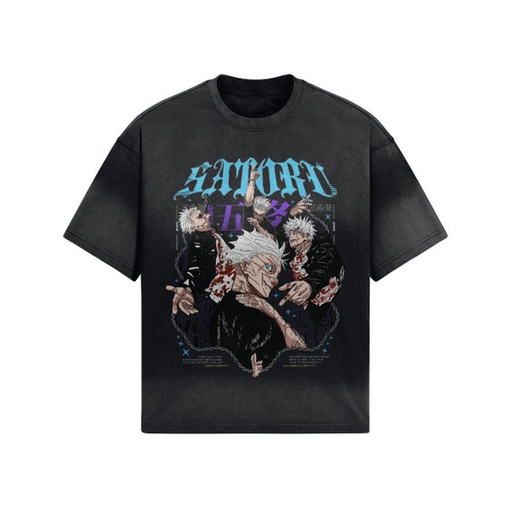 Gojo Satoru Heavy Metal Oversized T-Shirt