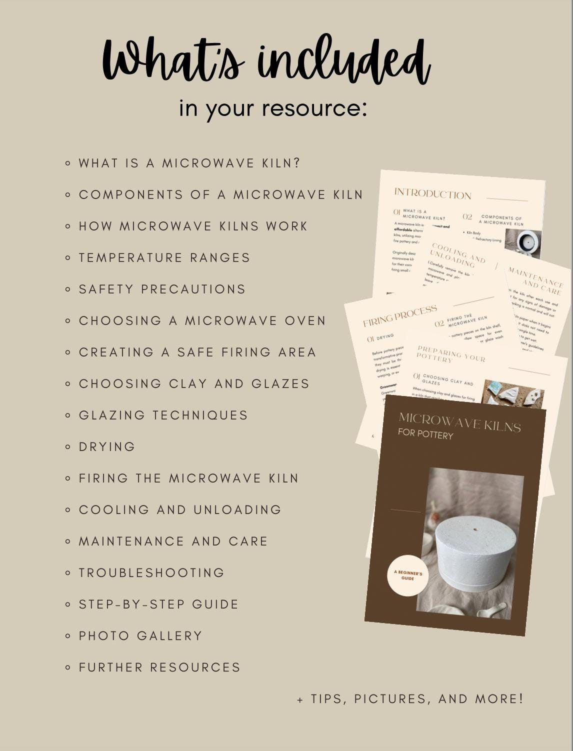 Grand Kit De Four à Micro-ondes Pour Fusion De Verre, Ensemble De 3 Pièces