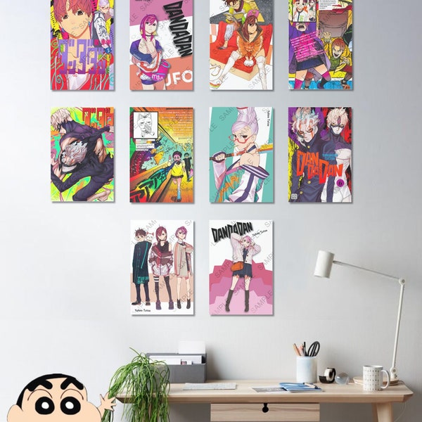 Dandadan Pack | Manga, Anime, Games, Prints, Bundle, Wall Art, Posters, Decorative, Card, Gift