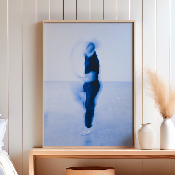 Print Poster Art Photography Cyanotype Fine Art Bespoke Print Digital High Quality Printable DIY Wall Decor