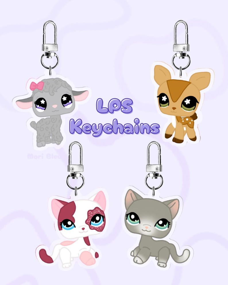 LPS Acrylic Keychains - Etsy