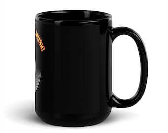 Kubek do kawy „I Will Face The Music” – motywujący ceramiczny kubek na nowe początki